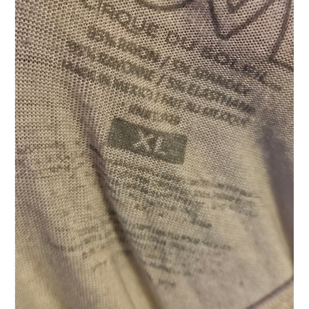 Love‎ Here Comes The Sun Graphic Shirt Women's Size XL Tan The Beatles - Picture 9 of 9